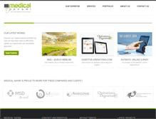 Tablet Screenshot of medicalsafari.com